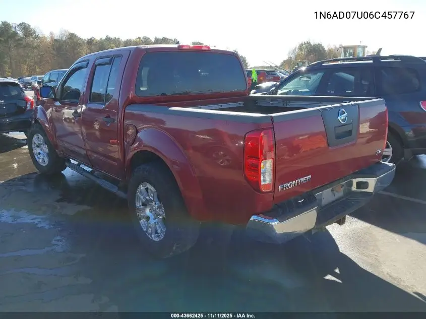 1N6AD07U06C457767 2006 Nissan Frontier Se
