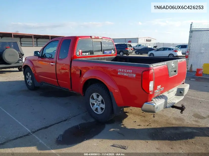 1N6AD06UX6C426253 2006 Nissan Frontier Nismo Off Road