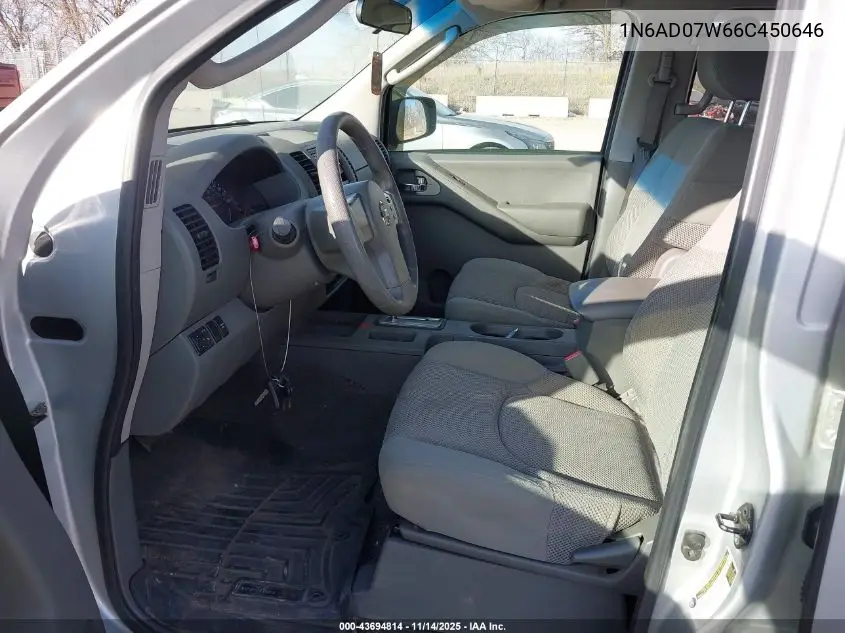 1N6AD07W66C450646 2006 Nissan Frontier Se