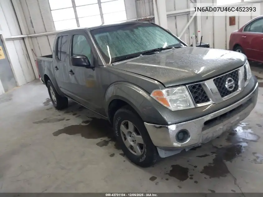 1N6AD07U46C452393 2006 Nissan Frontier Se