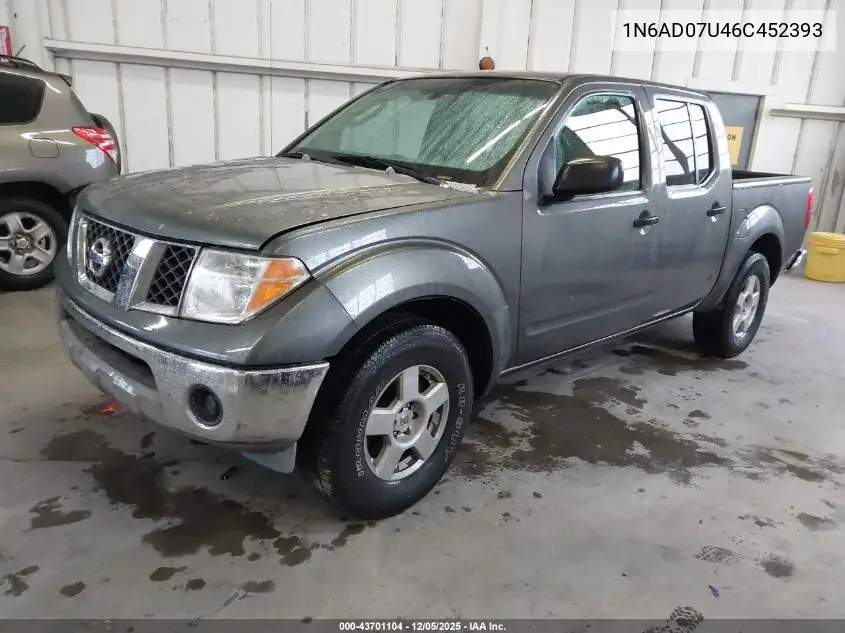 1N6AD07U46C452393 2006 Nissan Frontier Se