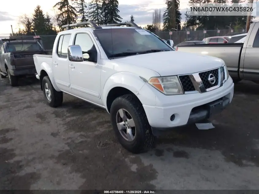 1N6AD07WX6C435826 2006 Nissan Frontier Le