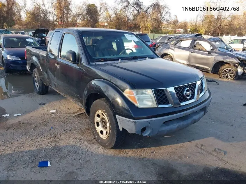 1N6BD06T66C402768 2006 Nissan Frontier Xe