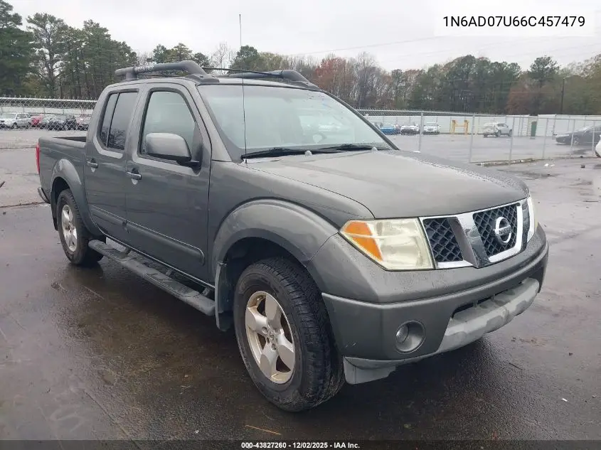 1N6AD07U66C457479 2006 Nissan Frontier Le