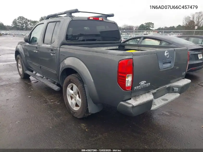 1N6AD07U66C457479 2006 Nissan Frontier Le