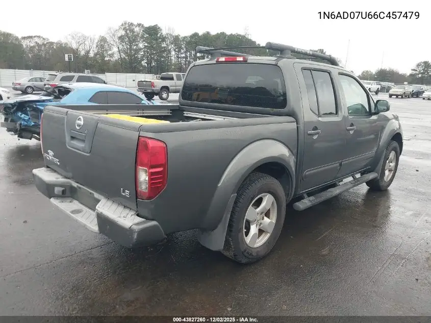 1N6AD07U66C457479 2006 Nissan Frontier Le