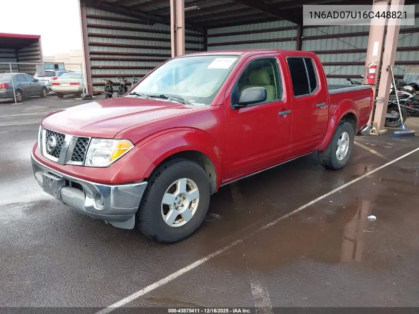 1N6AD07U16C448821 2006 Nissan Frontier Se
