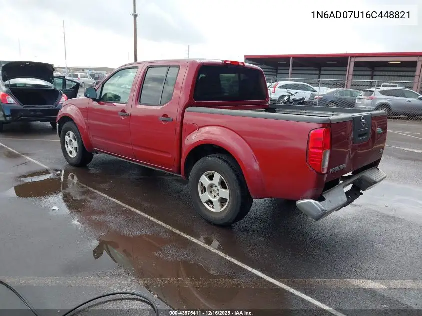 1N6AD07U16C448821 2006 Nissan Frontier Se