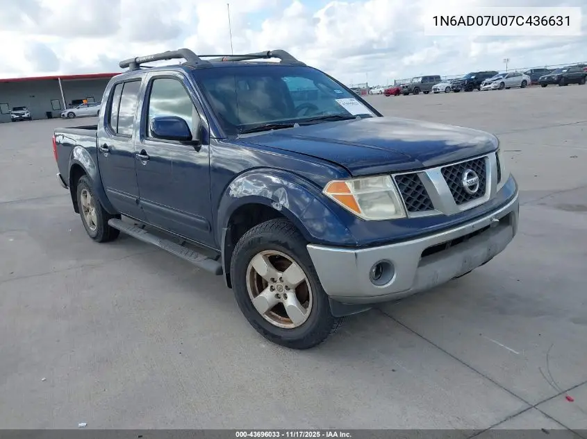 1N6AD07U07C436631 2007 Nissan Frontier Le
