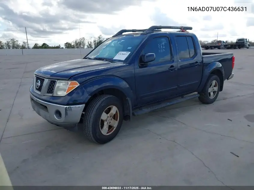 1N6AD07U07C436631 2007 Nissan Frontier Le