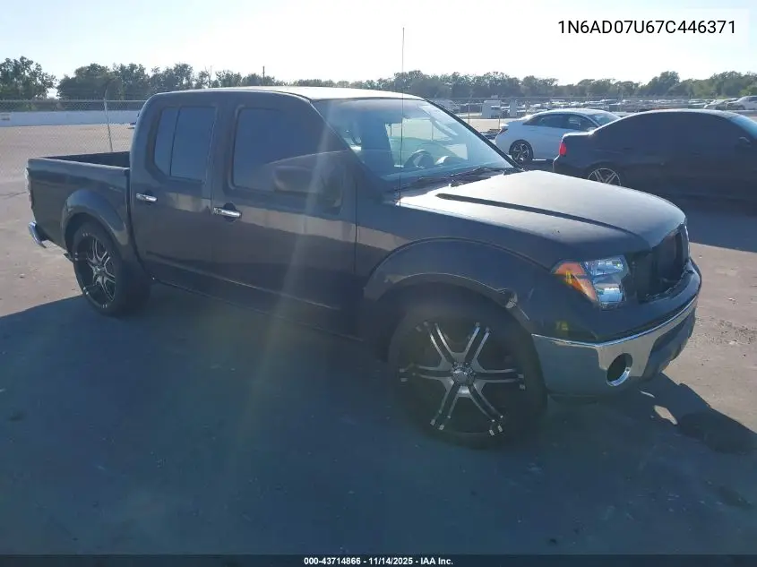 1N6AD07U67C446371 2007 Nissan Frontier Se