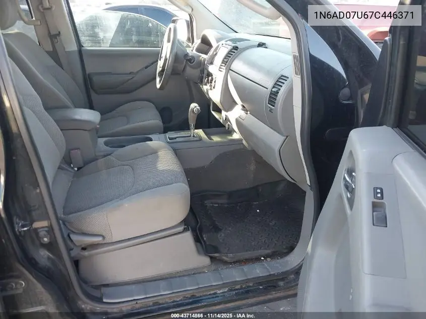 1N6AD07U67C446371 2007 Nissan Frontier Se