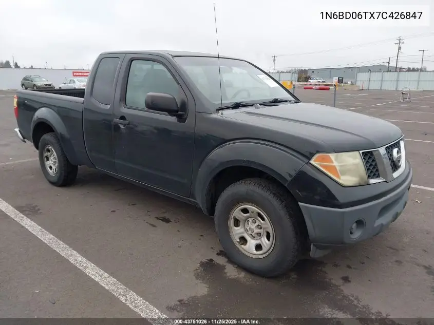 1N6BD06TX7C426847 2007 Nissan Frontier Xe