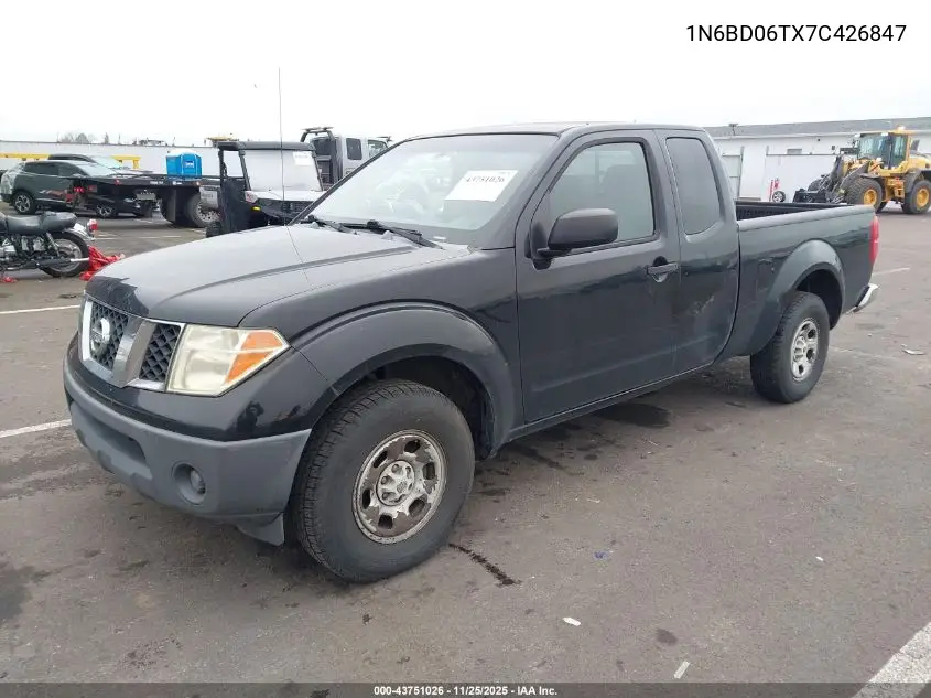 1N6BD06TX7C426847 2007 Nissan Frontier Xe