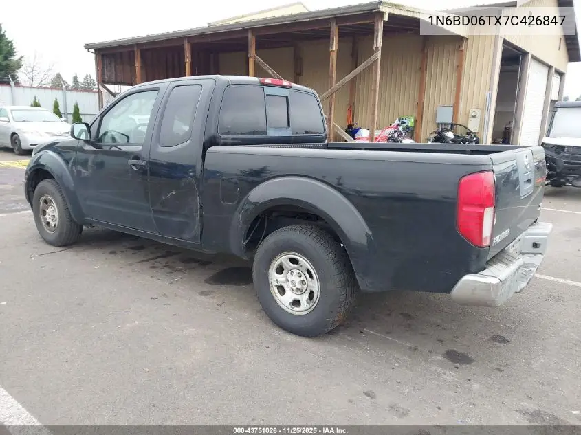 1N6BD06TX7C426847 2007 Nissan Frontier Xe