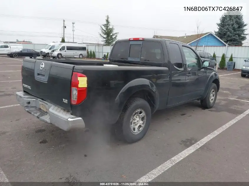 1N6BD06TX7C426847 2007 Nissan Frontier Xe