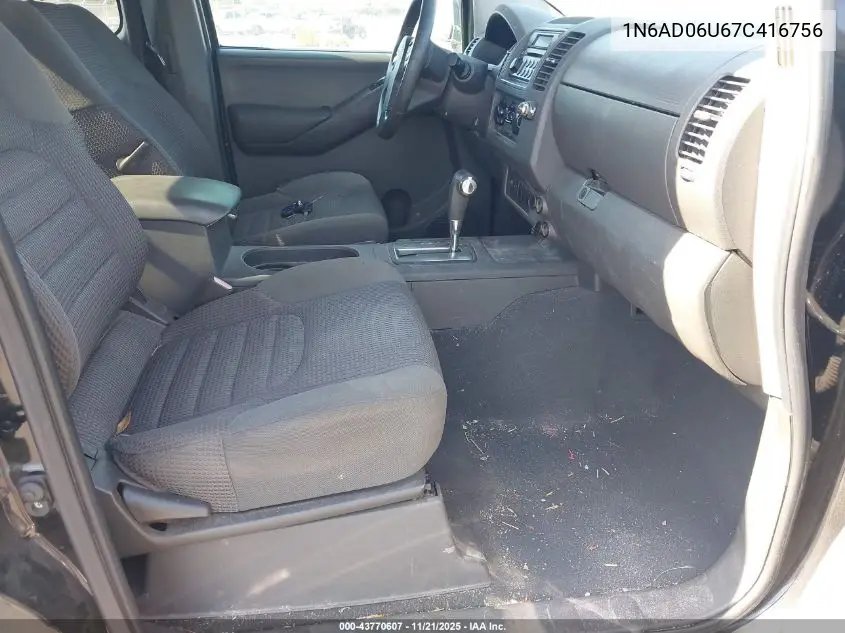 1N6AD06U67C416756 2007 Nissan Frontier Nismo Off Road