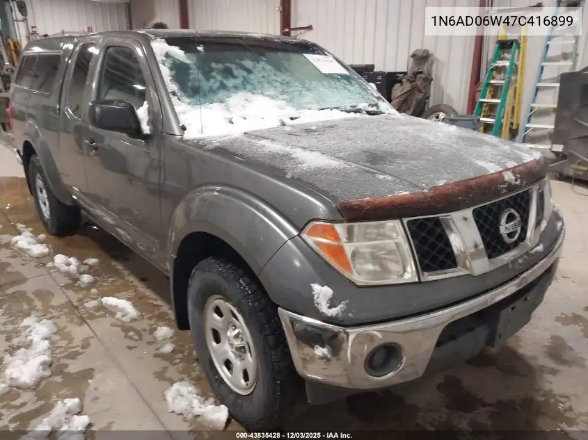 1N6AD06W47C416899 2007 Nissan Frontier Se