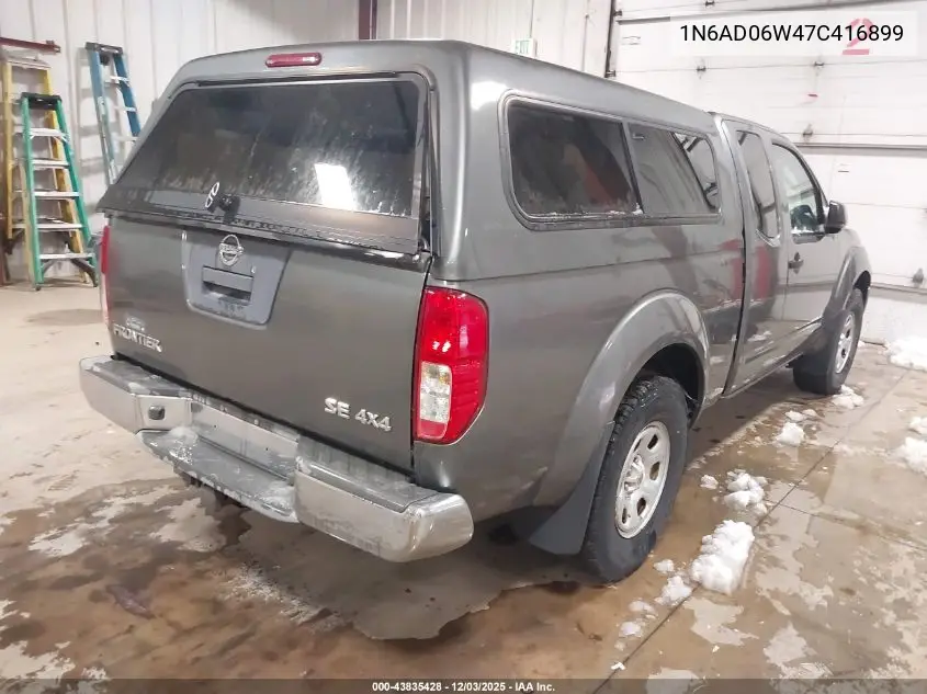 1N6AD06W47C416899 2007 Nissan Frontier Se