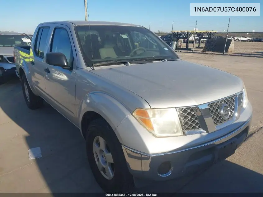 1N6AD07U57C400076 2007 Nissan Frontier Se