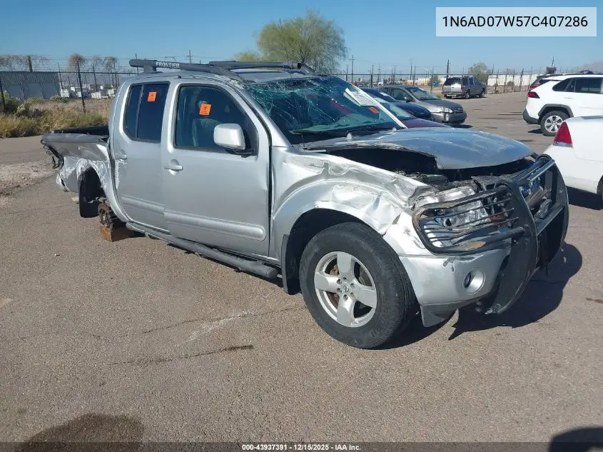 1N6AD07W57C407286 2007 Nissan Frontier Le