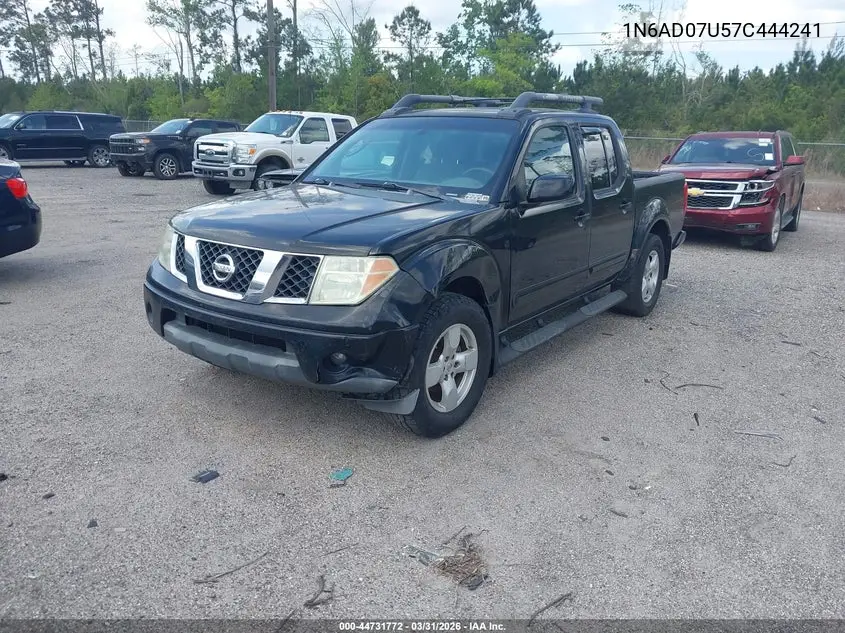 1N6AD07U57C444241 2007 Nissan Frontier Le
