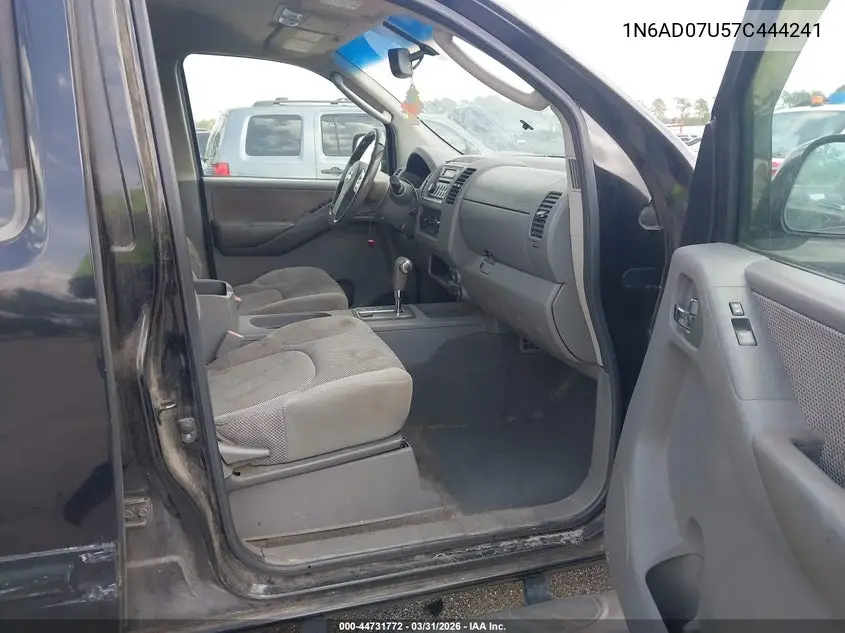 1N6AD07U57C444241 2007 Nissan Frontier Le