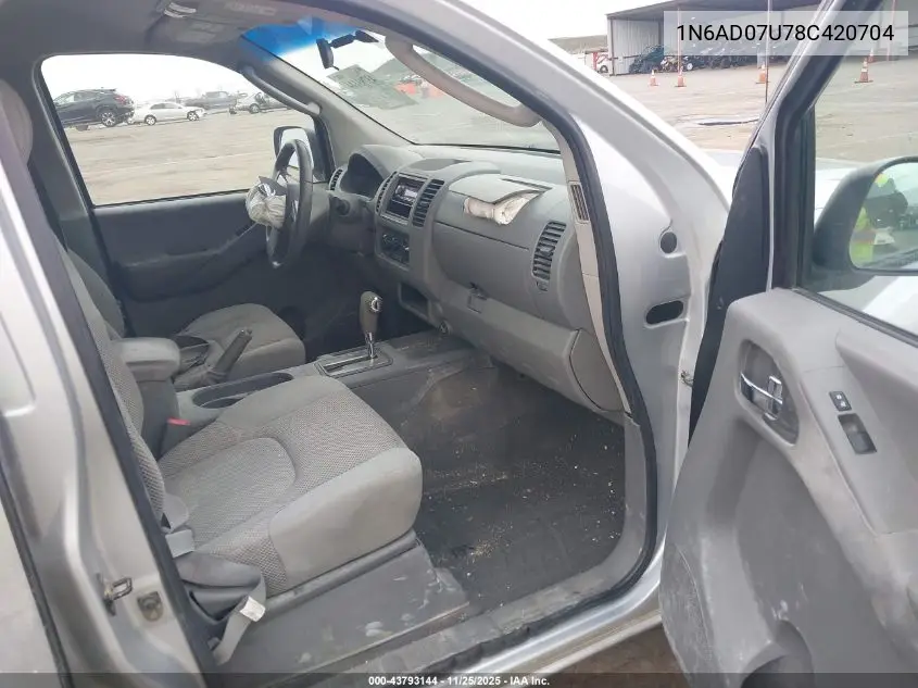 1N6AD07U78C420704 2008 Nissan Frontier Se