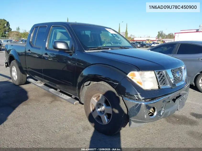 1N6AD09U78C450900 2008 Nissan Frontier Se