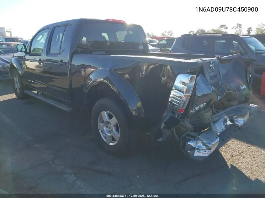 1N6AD09U78C450900 2008 Nissan Frontier Se