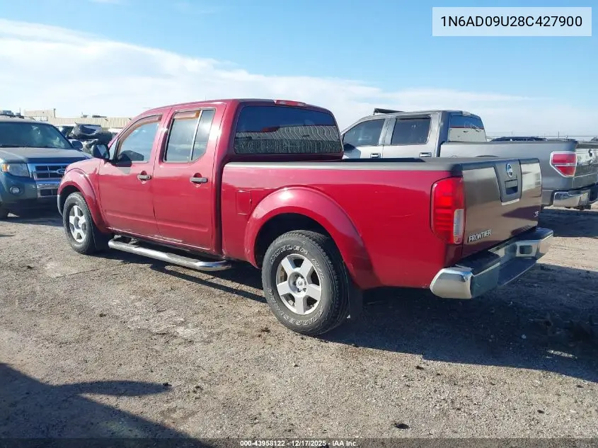 1N6AD09U28C427900 2008 Nissan Frontier Se