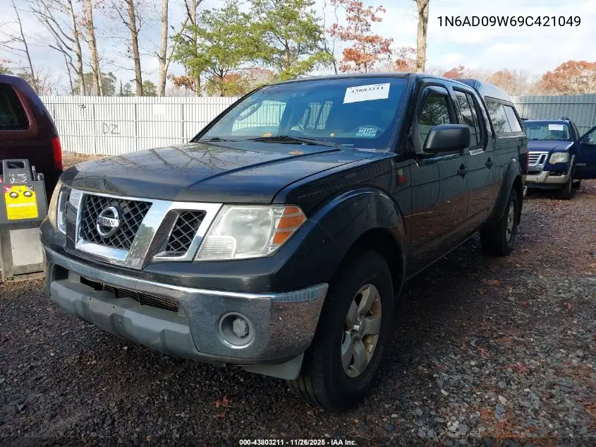 1N6AD09W69C421049 2009 Nissan Frontier Se