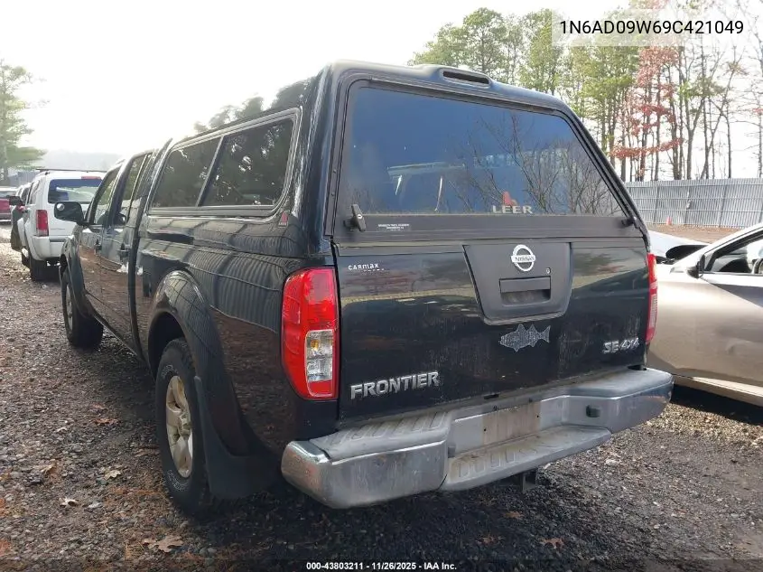 1N6AD09W69C421049 2009 Nissan Frontier Se