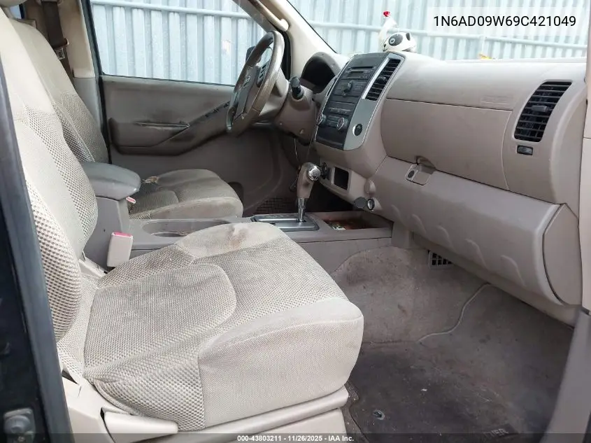 1N6AD09W69C421049 2009 Nissan Frontier Se