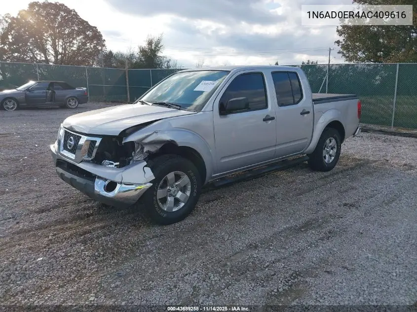 1N6AD0ER4AC409616 2010 Nissan Frontier Se