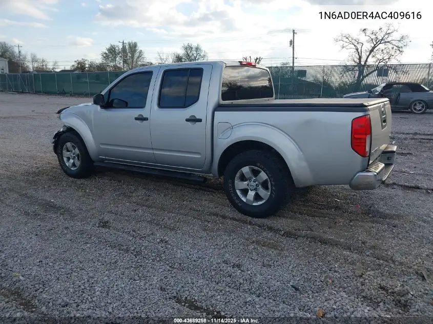 1N6AD0ER4AC409616 2010 Nissan Frontier Se