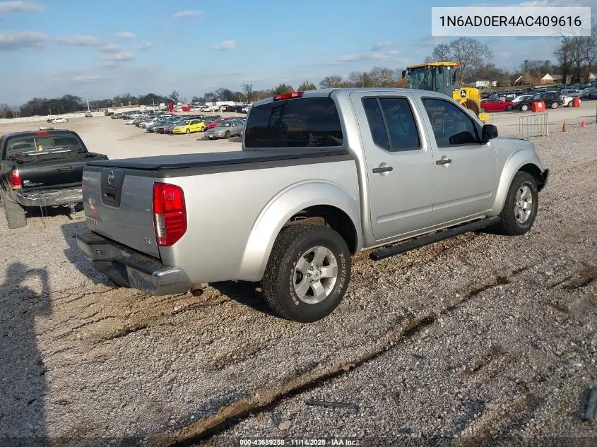1N6AD0ER4AC409616 2010 Nissan Frontier Se