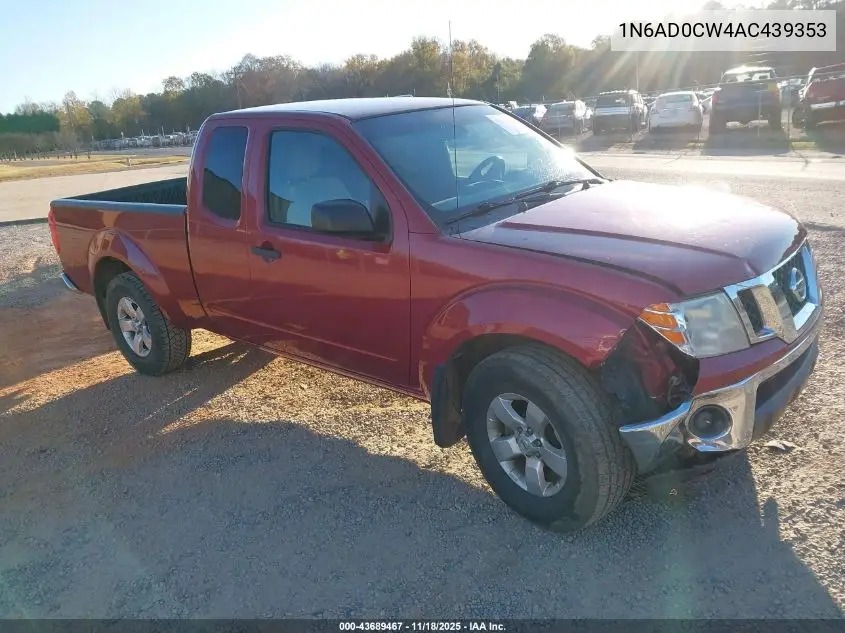 1N6AD0CW4AC439353 2010 Nissan Frontier Se