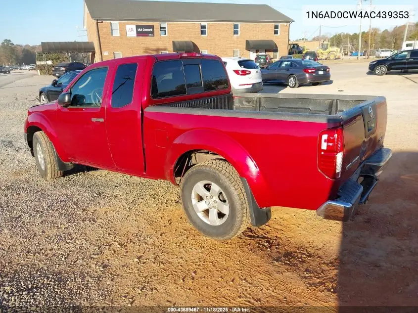 1N6AD0CW4AC439353 2010 Nissan Frontier Se