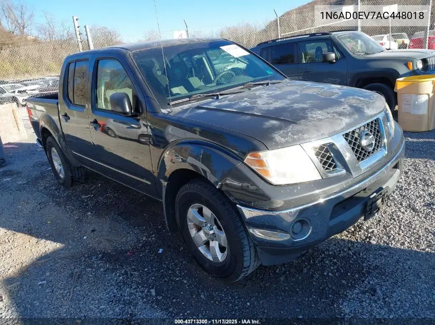 1N6AD0EV7AC448018 2010 Nissan Frontier Se