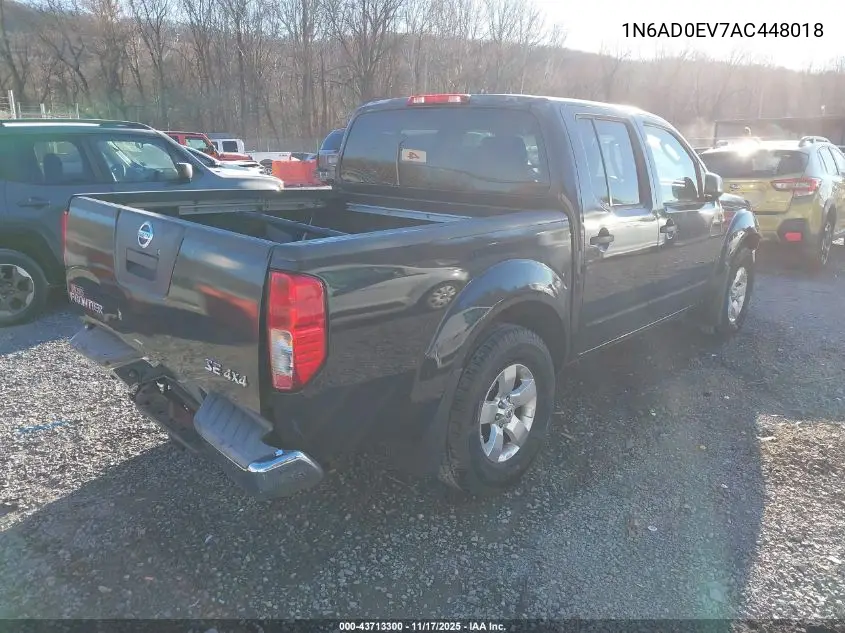 1N6AD0EV7AC448018 2010 Nissan Frontier Se