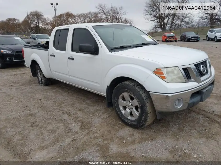 1N6AD0FV4AC412964 2010 Nissan Frontier Se