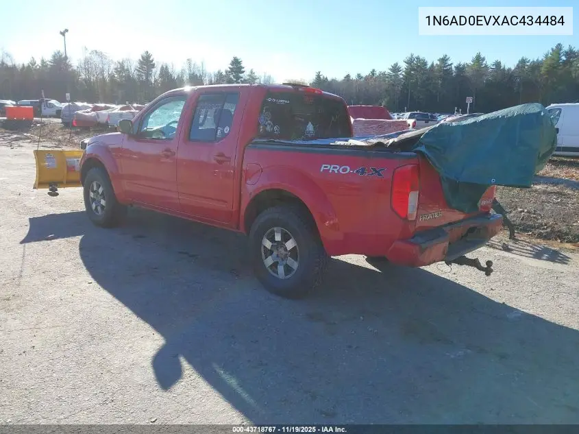 1N6AD0EVXAC434484 2010 Nissan Frontier Pro-4X
