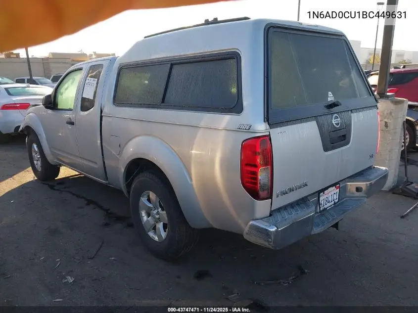 1N6AD0CU1BC449631 2011 Nissan Frontier Sv