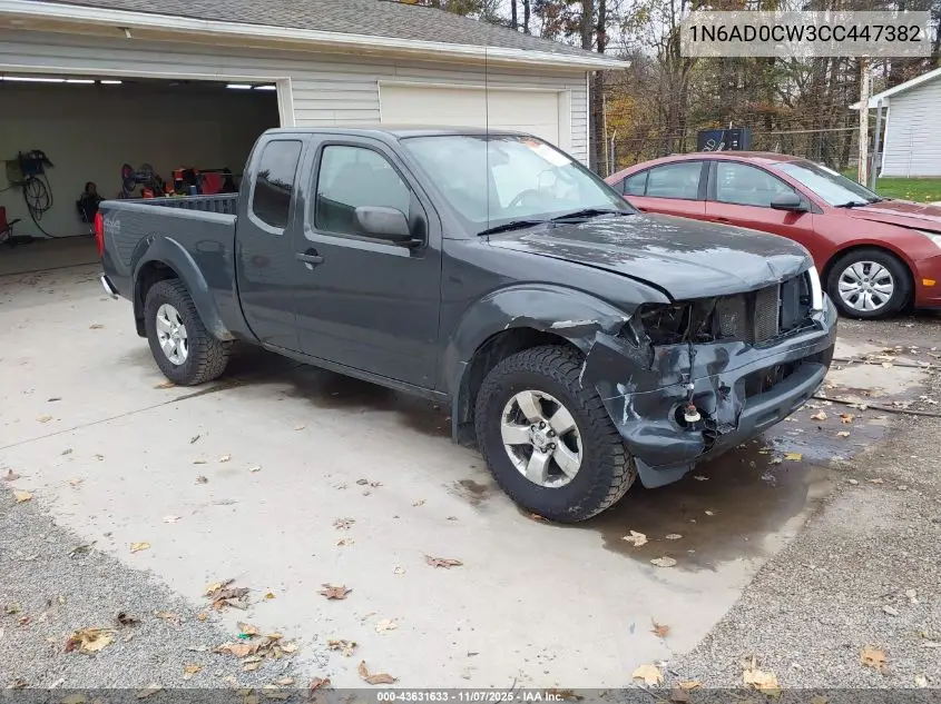1N6AD0CW3CC447382 2012 Nissan Frontier Sv