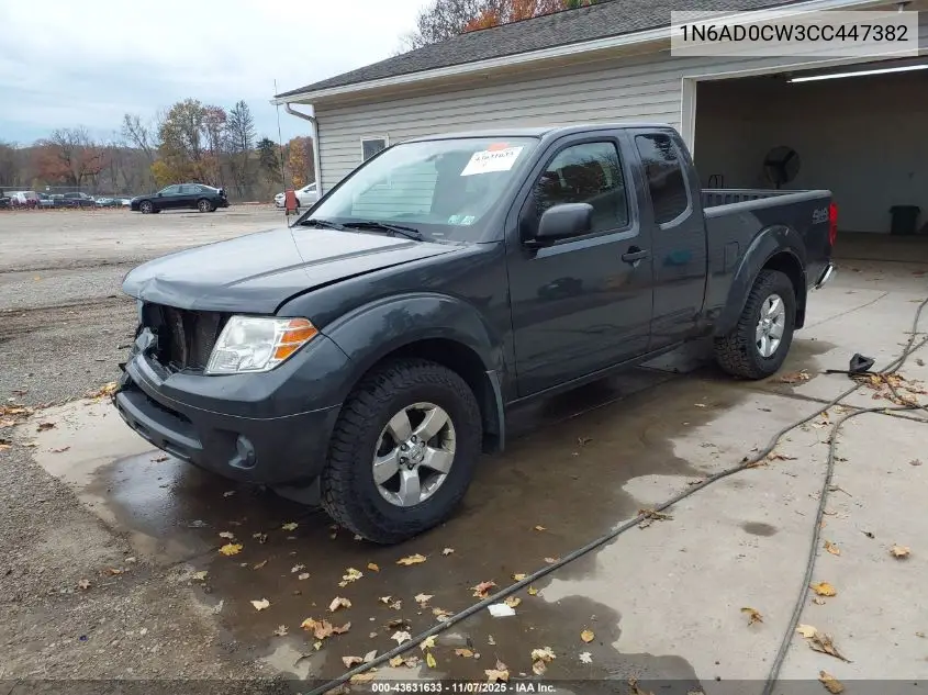 1N6AD0CW3CC447382 2012 Nissan Frontier Sv