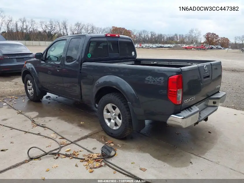 1N6AD0CW3CC447382 2012 Nissan Frontier Sv