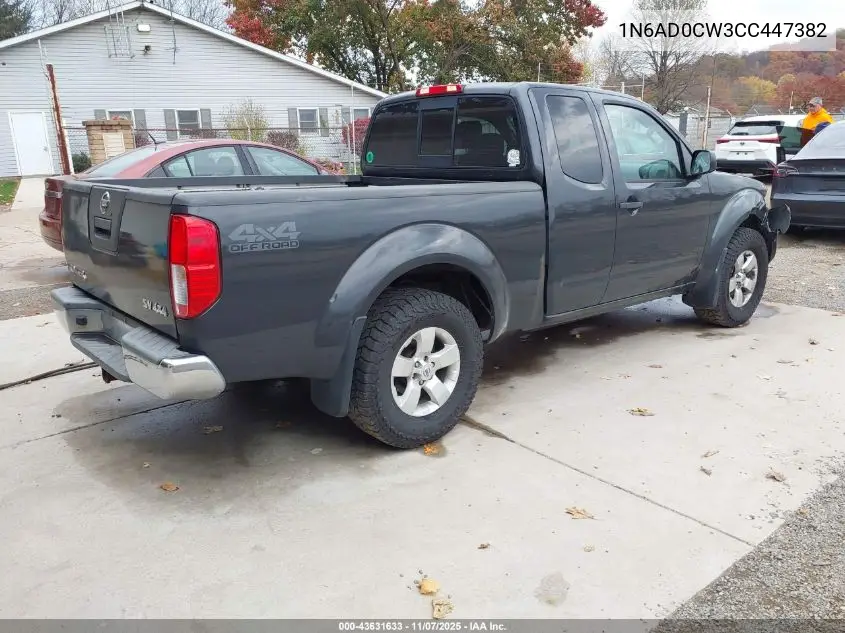 1N6AD0CW3CC447382 2012 Nissan Frontier Sv
