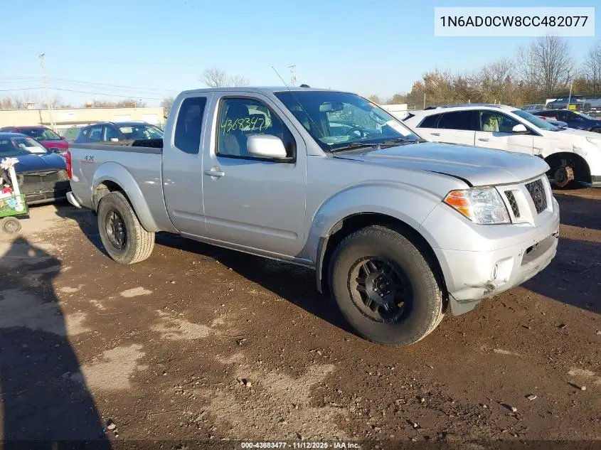 1N6AD0CW8CC482077 2012 Nissan Frontier Pro-4X