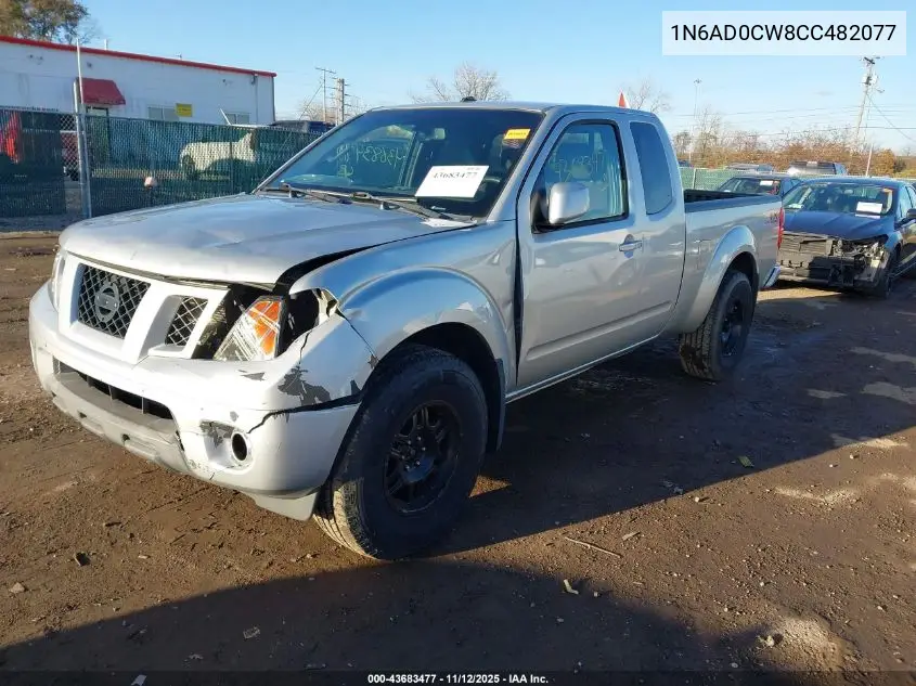 1N6AD0CW8CC482077 2012 Nissan Frontier Pro-4X